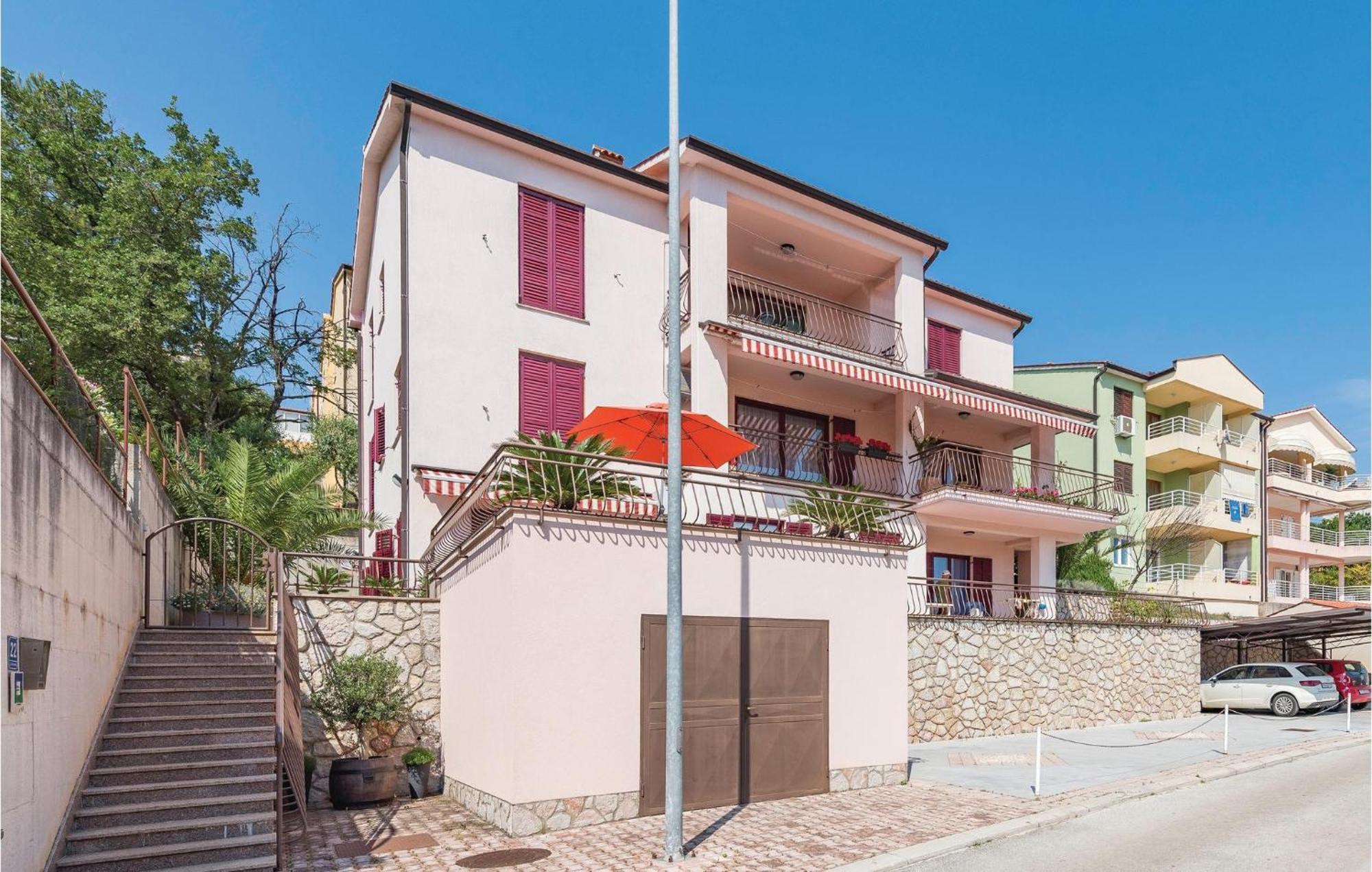 Amazing Apartment In Rabac With Kitchen Exterior photo
