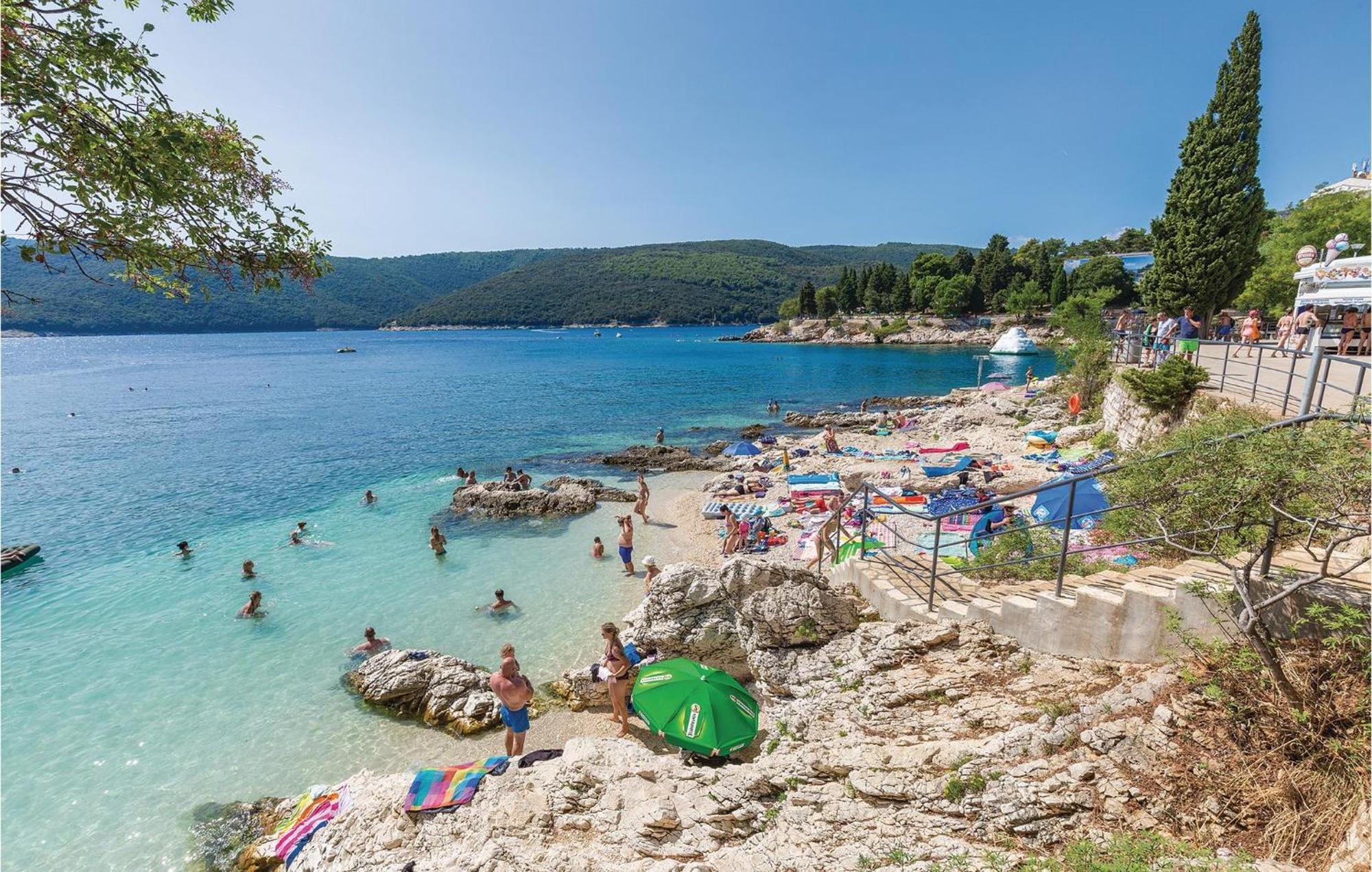 Amazing Apartment In Rabac With Kitchen Exterior photo